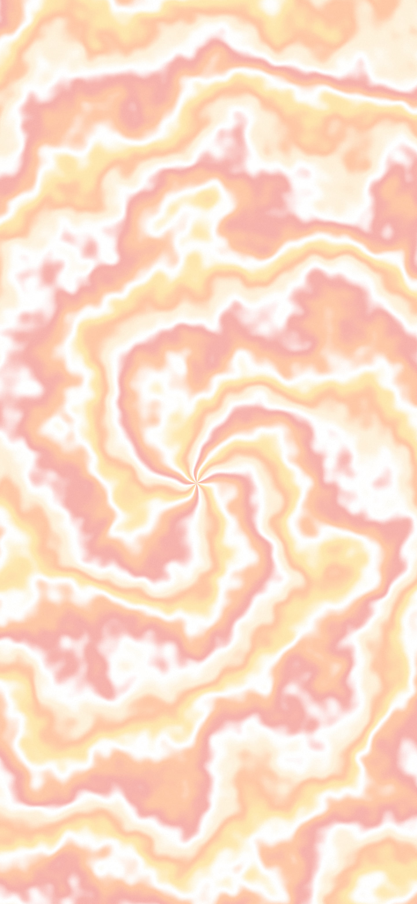 Peach Spiral Tie Dye wallpaper for iPhone and Android