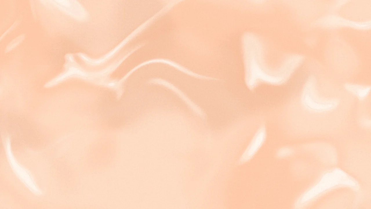 Peach Watercolor Wash desktop wallpaper in 4K