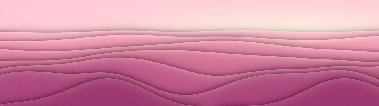 Pink 3D Paper Cut Abstract Layers dual monitor wallpaper, 7680 × 2160