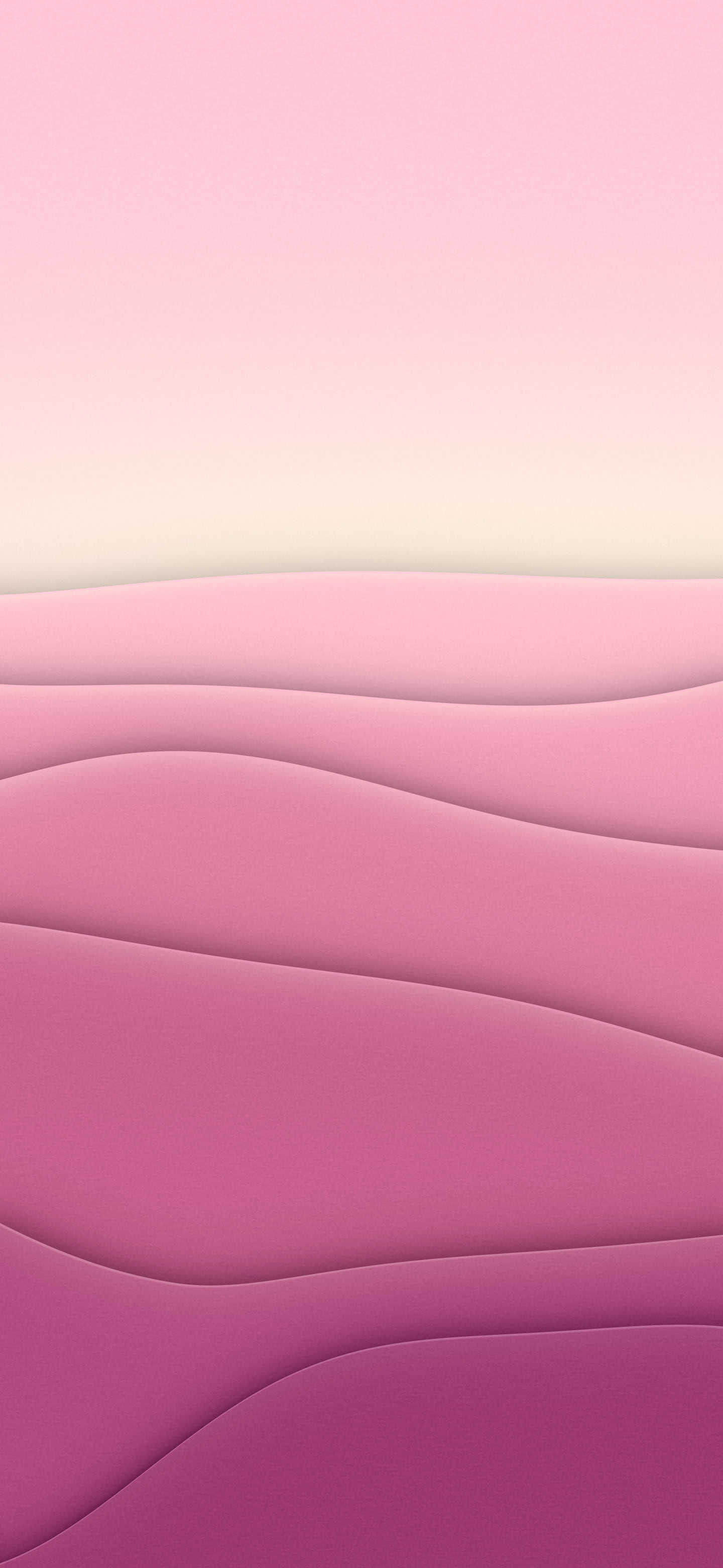 Pink 3D Paper Cut Abstract Layers wallpaper for iPhone and Android