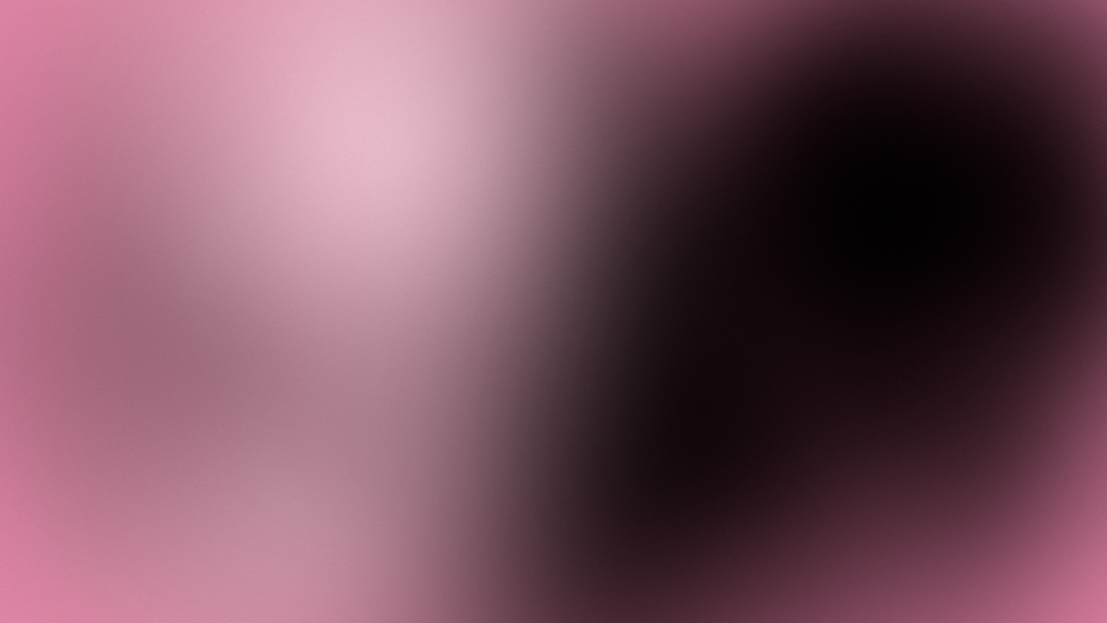 Pink and Black Dreamy Aura Gradient desktop wallpaper in 4K