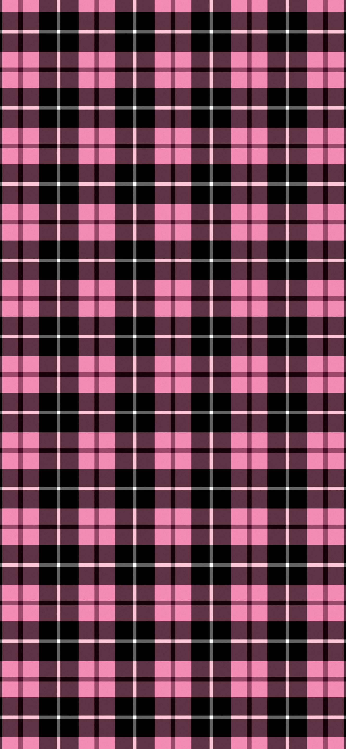 Pink and Black Tartan Plaid wallpaper for iPhone and Android