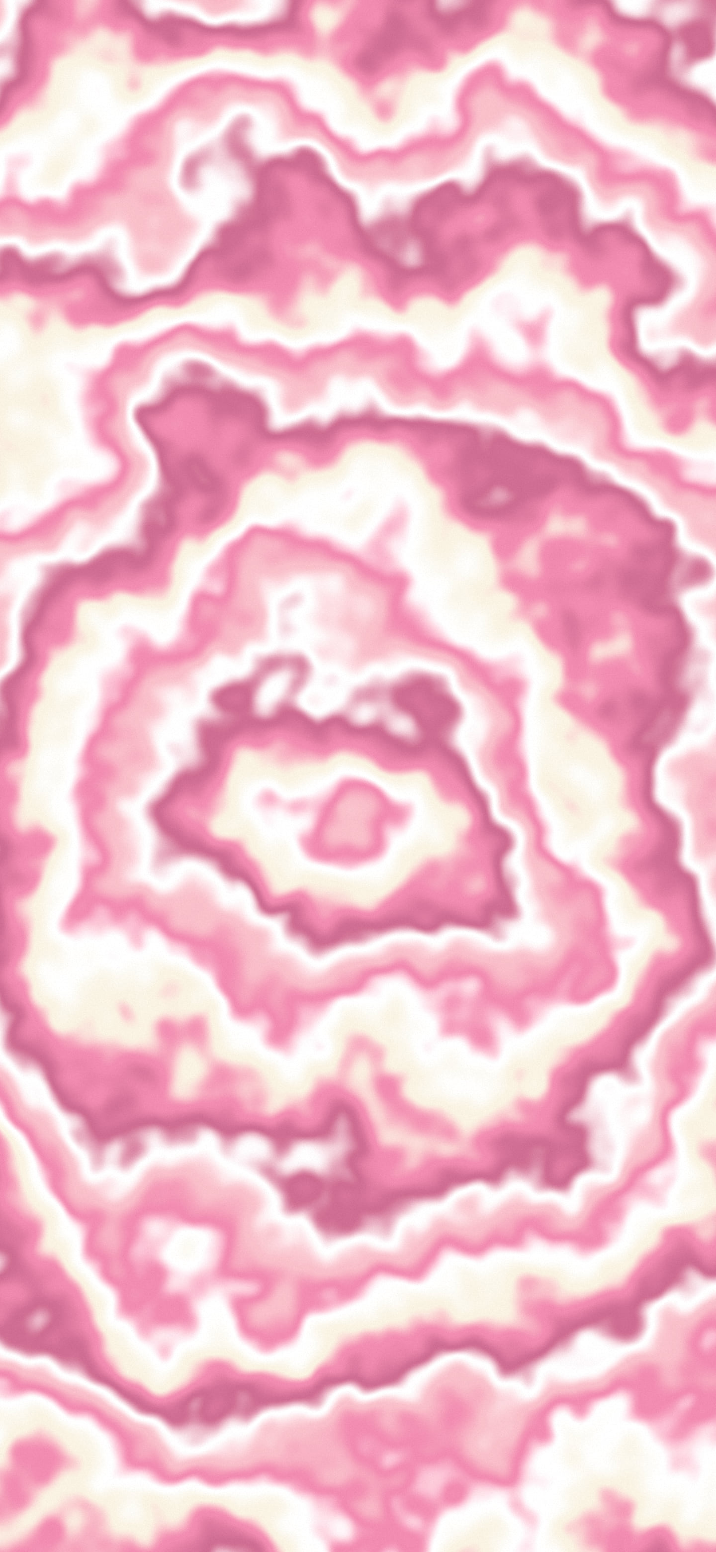 Pink and Cream Bullseye Tie Dye wallpaper for iPhone and Android