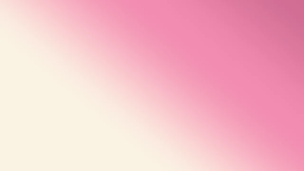 Pink and Cream Diagonal Ombre Gradient desktop wallpaper in 4K