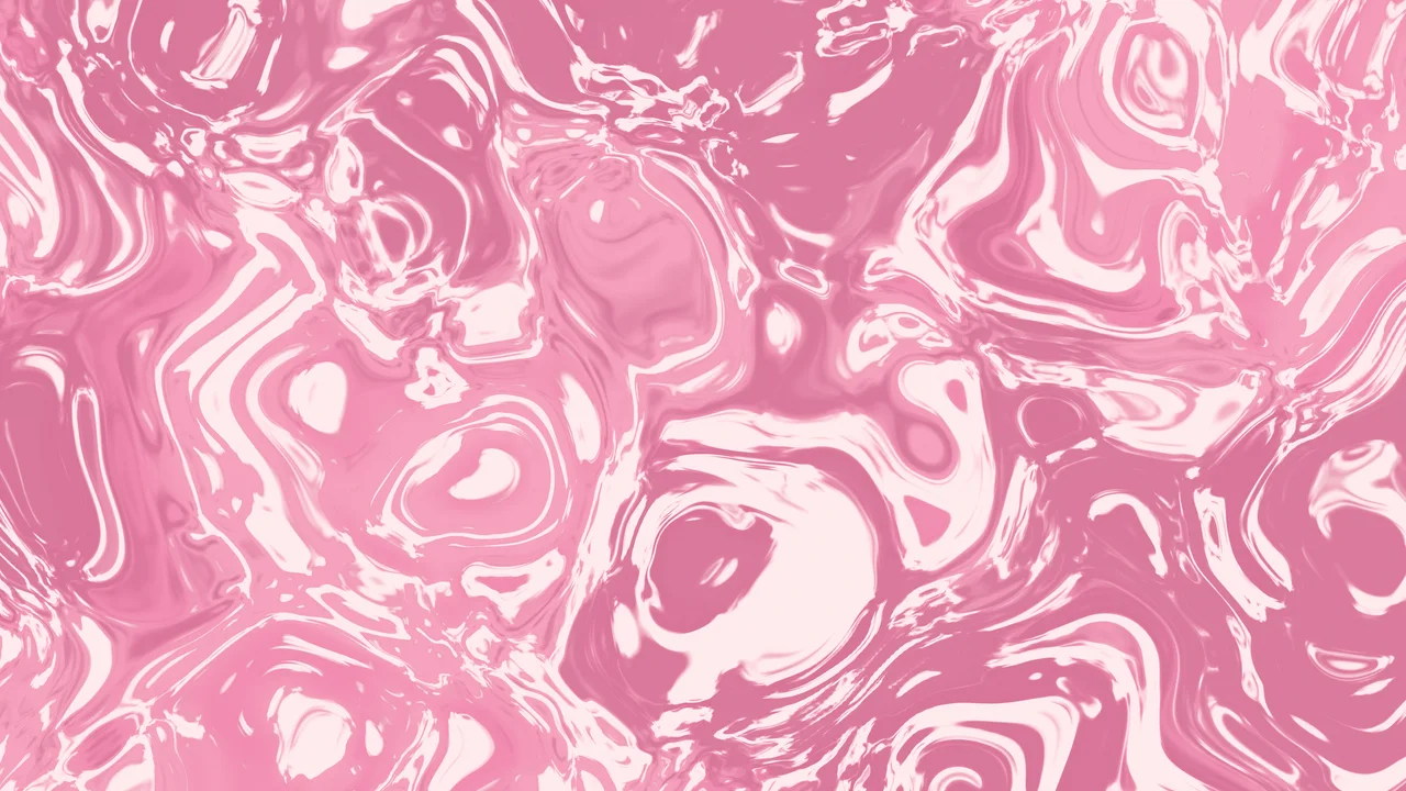 Pink and Cream Liquid Marble desktop wallpaper in 4K