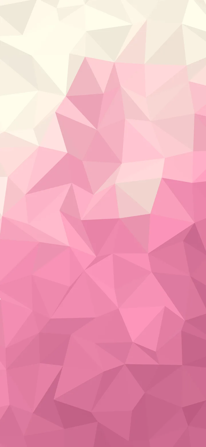 Pink and Cream Low Poly wallpaper for iPhone and Android