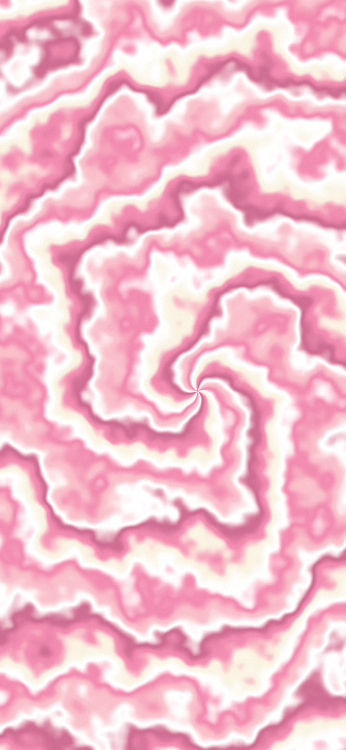 Pink and Cream Spiral Tie Dye wallpaper for iPhone and Android