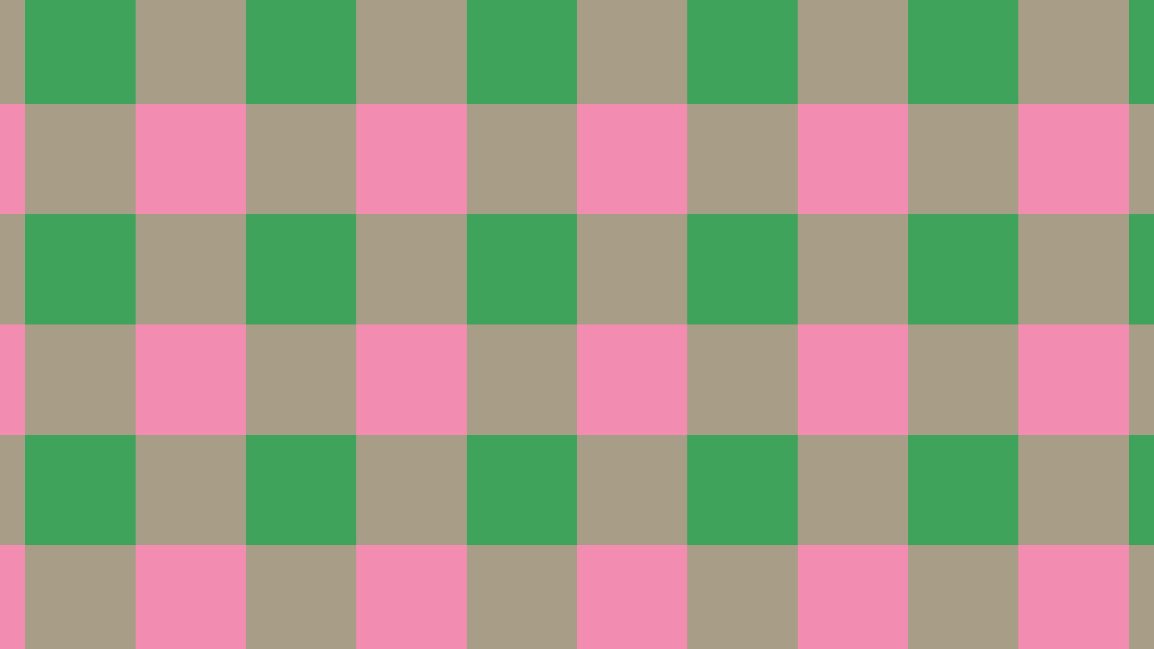 Pink and Green Buffalo Check Plaid desktop wallpaper in 4K