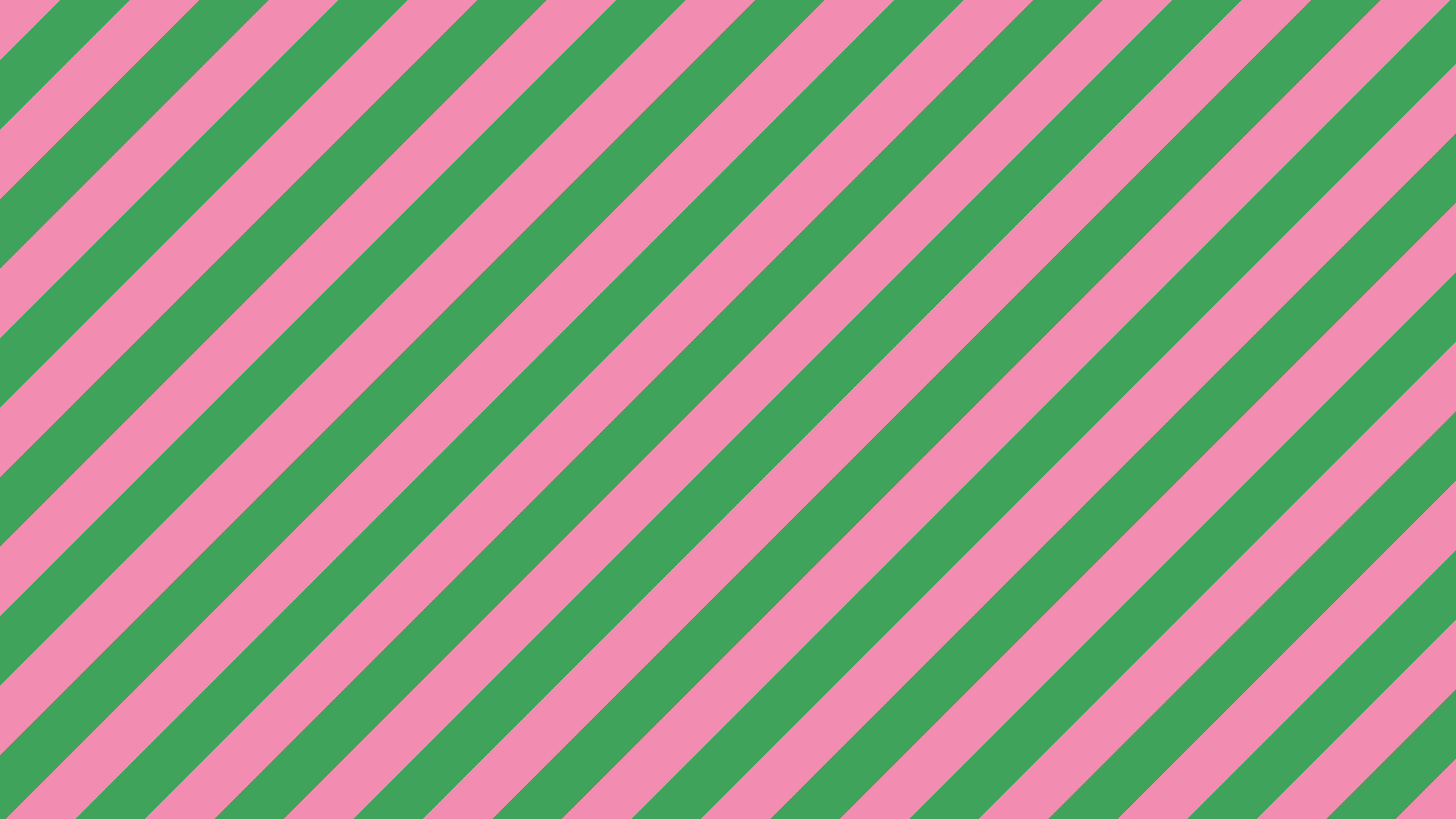 Pink and Green Diagonal Striped desktop wallpaper in 4K