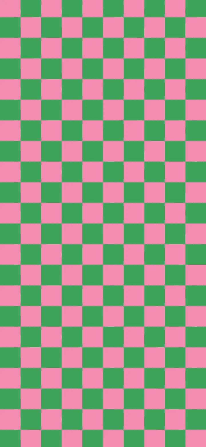 Pink and Green Small Checkered wallpaper for iPhone and Android