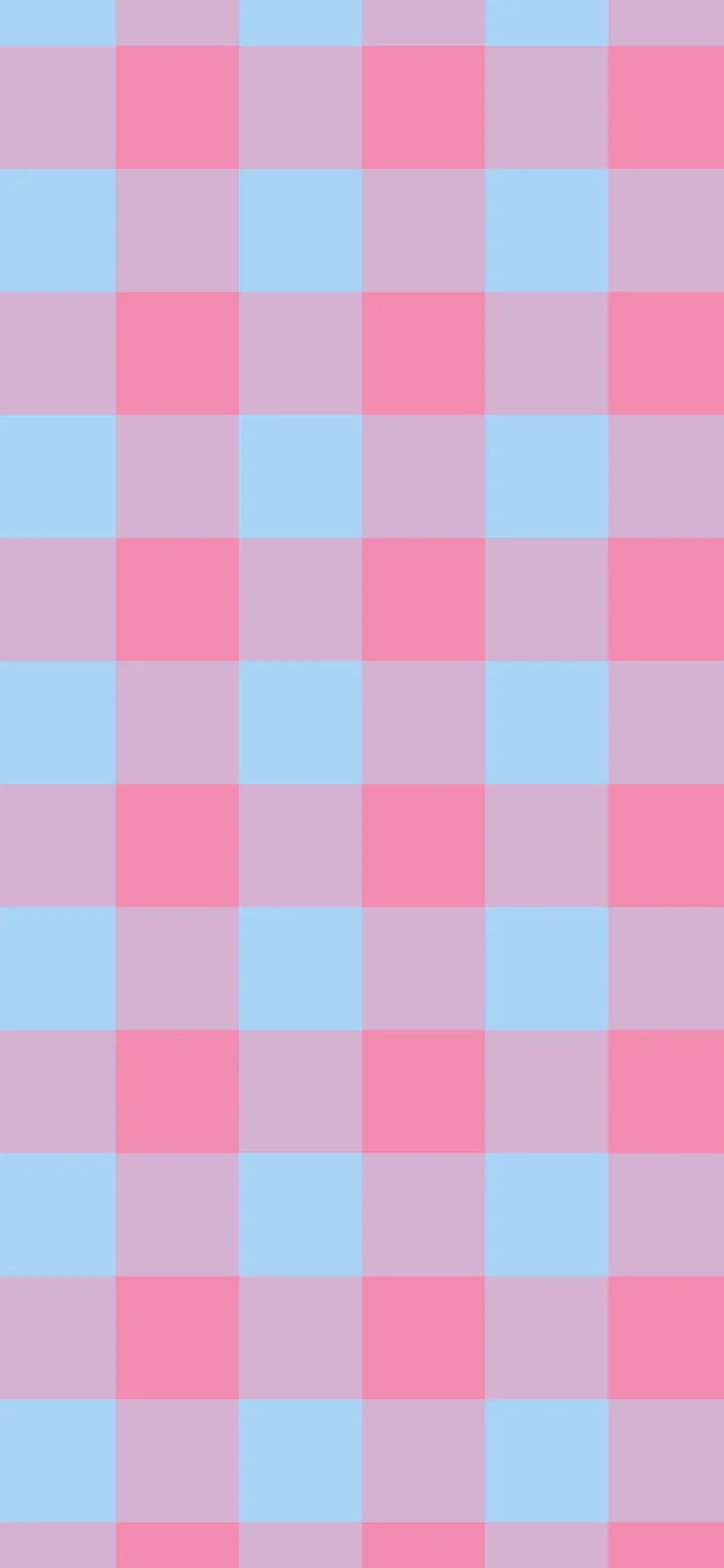 Pink and Light Blue Buffalo Check Plaid wallpaper for iPhone and Android