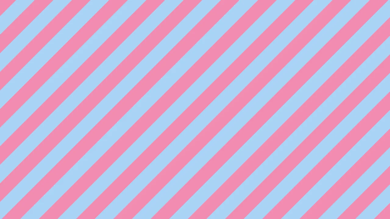Pink and Light Blue Diagonal Striped desktop wallpaper in 4K