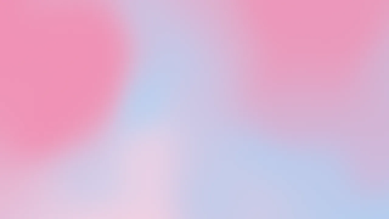 Pink and Light Blue Mesh Gradient desktop wallpaper in 4K