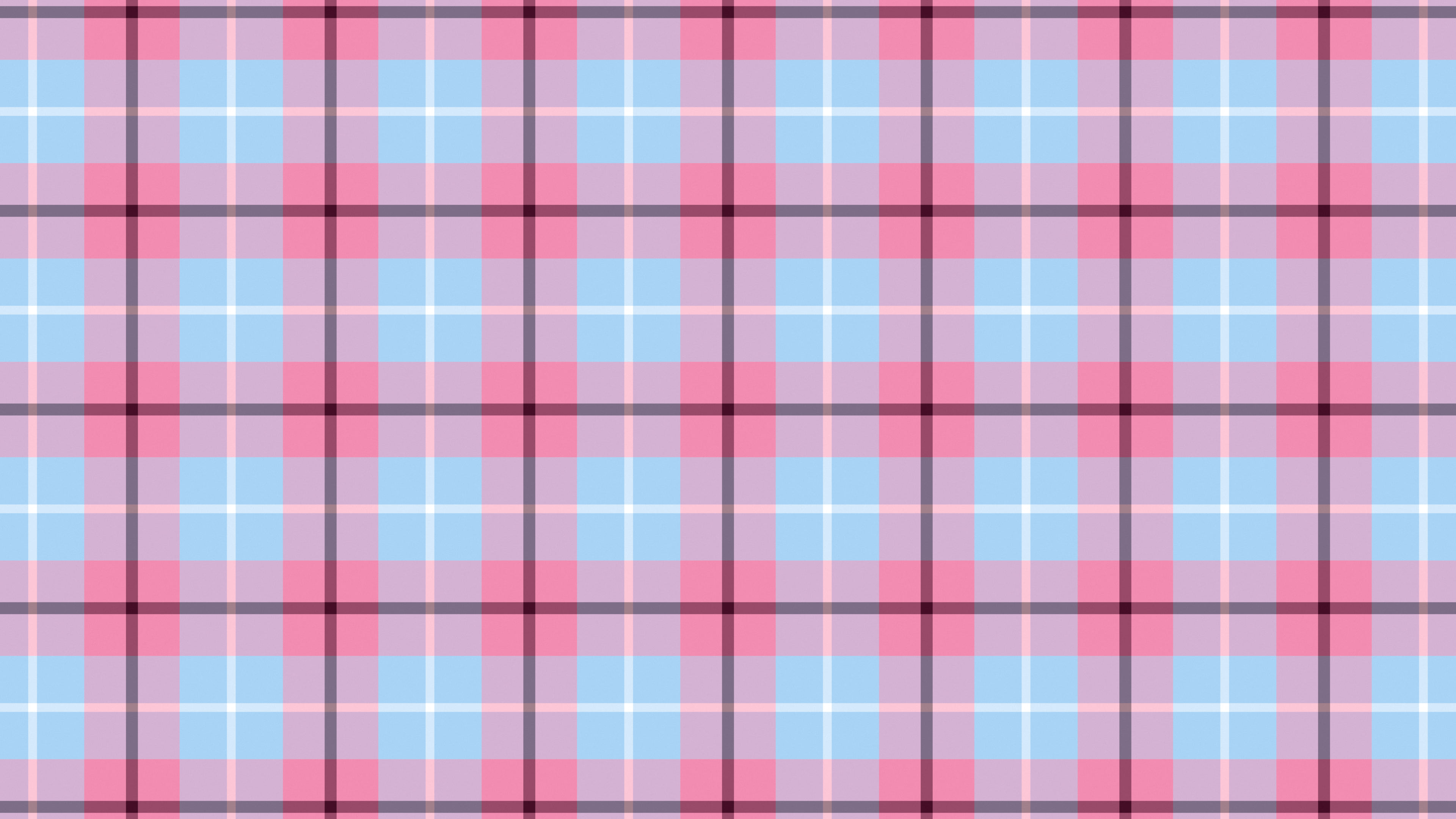 Pink and Light Blue Tartan Plaid desktop wallpaper in 4K