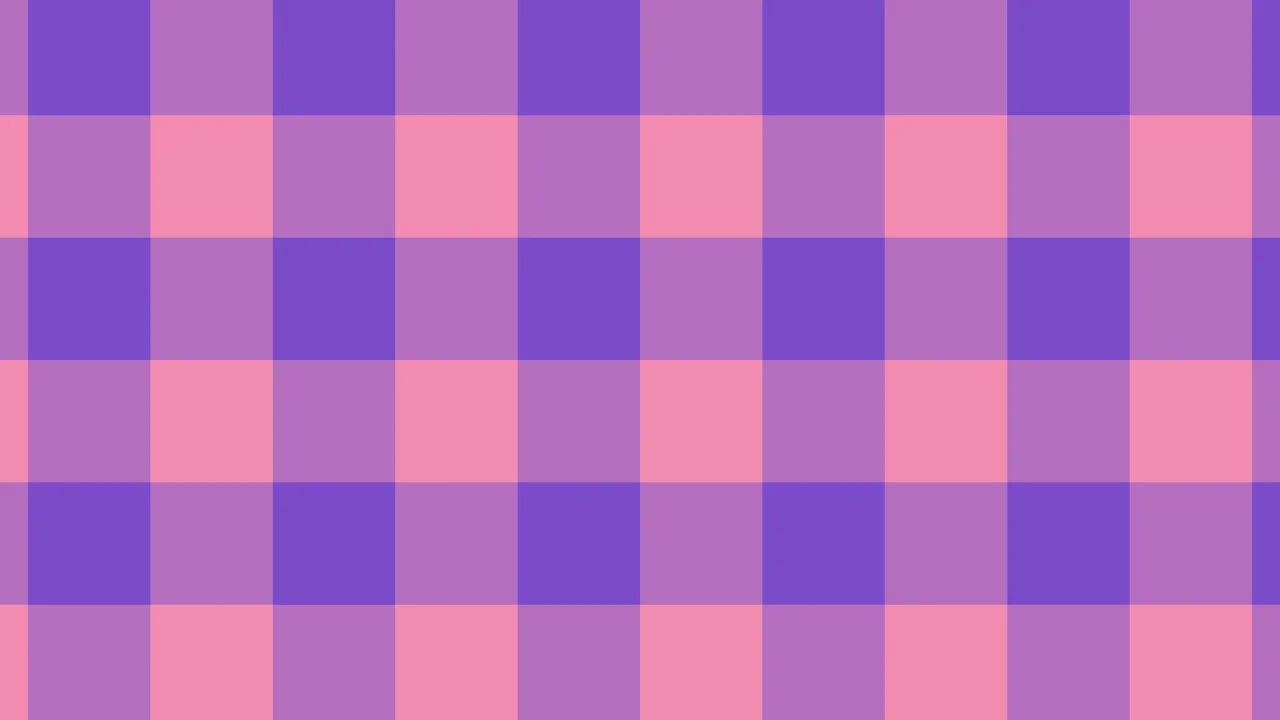 Pink and Purple Buffalo Check Plaid desktop wallpaper in 4K