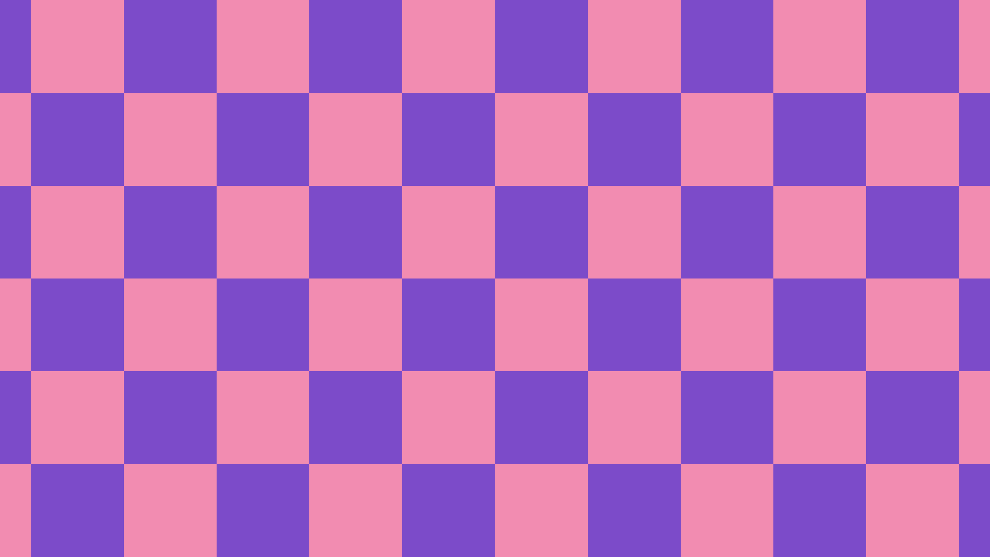 Pink and Purple Checkered desktop wallpaper in 4K