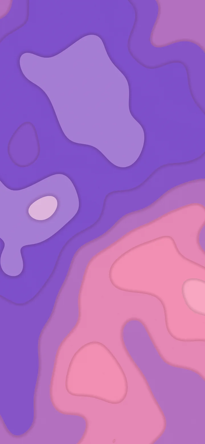 Pink and Purple Layered Topographic wallpaper for iPhone and Android