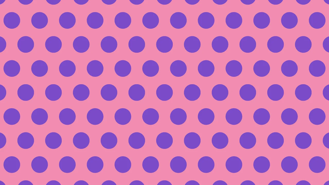 Pink and Purple Polka Dot desktop wallpaper in 4K