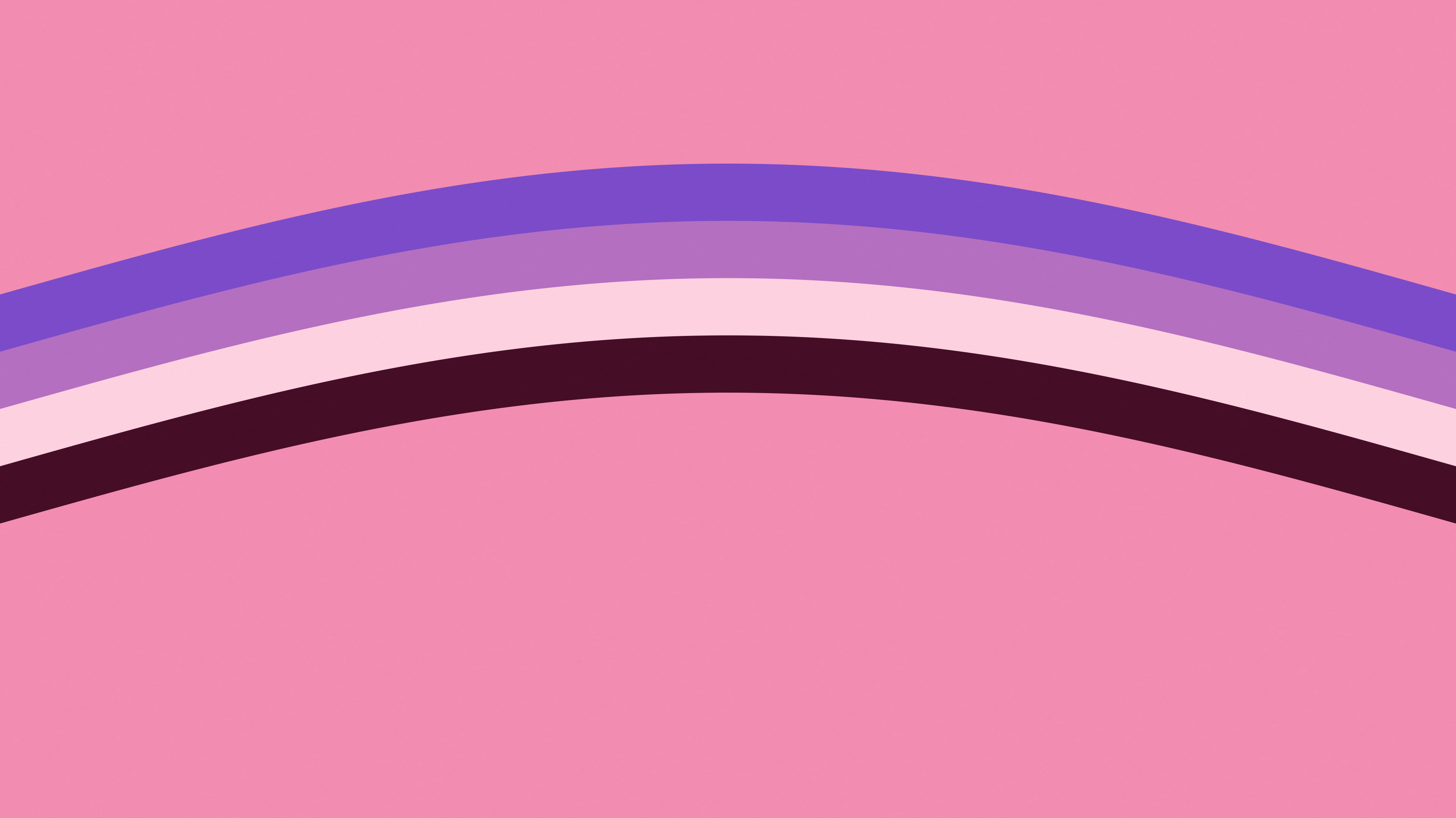 Pink and Purple Retro Stripe desktop wallpaper in 4K