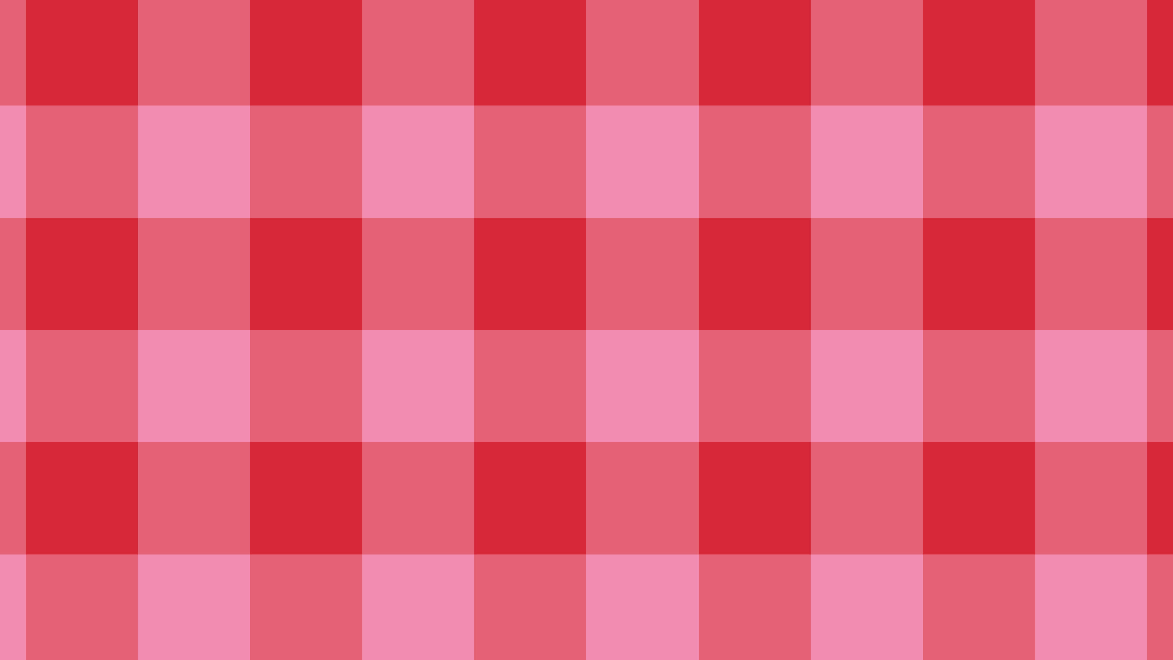 Pink and Red Buffalo Check Plaid desktop wallpaper in 4K