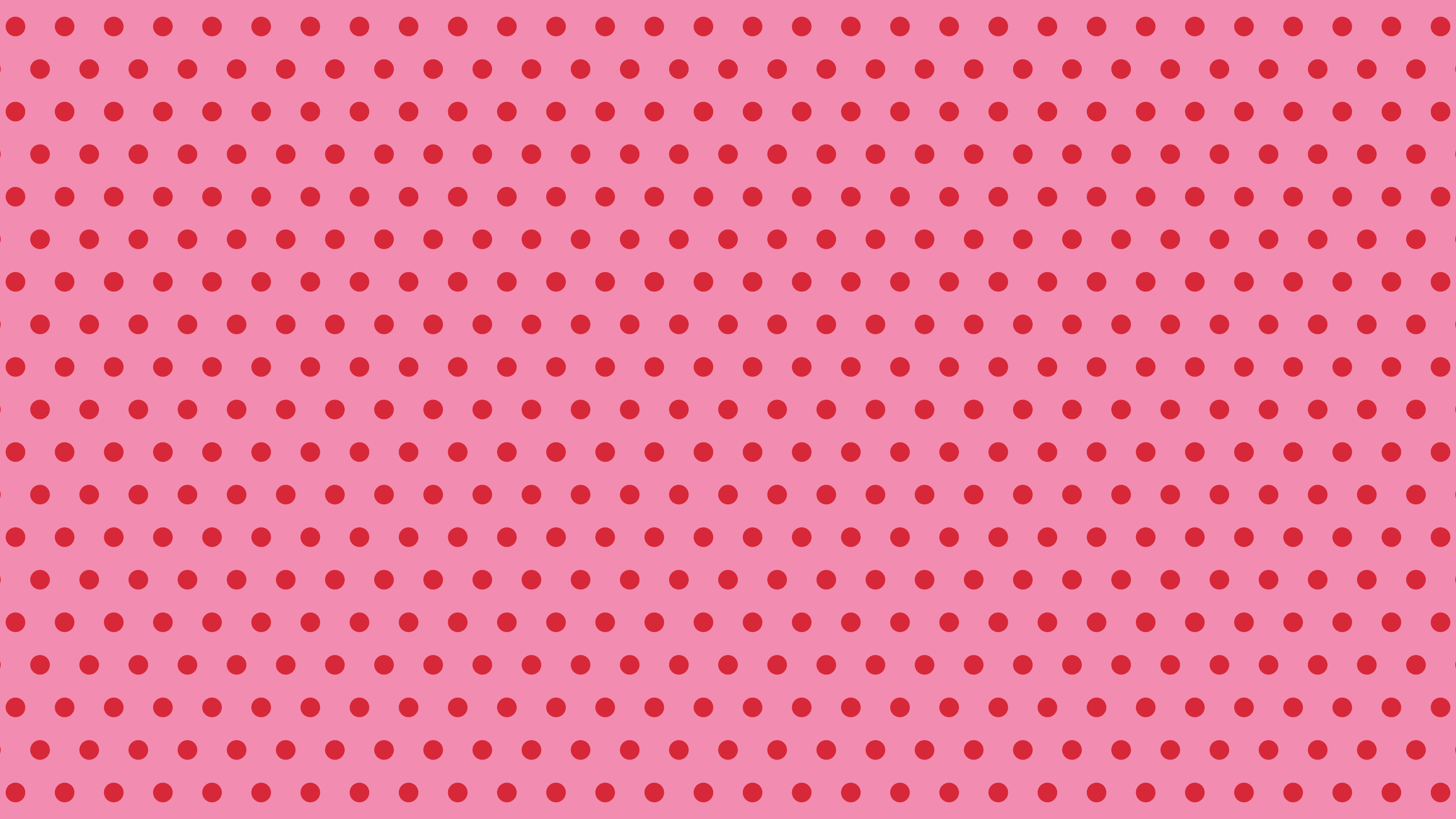 Pink and Red Mini Polka Dot desktop wallpaper in 4K