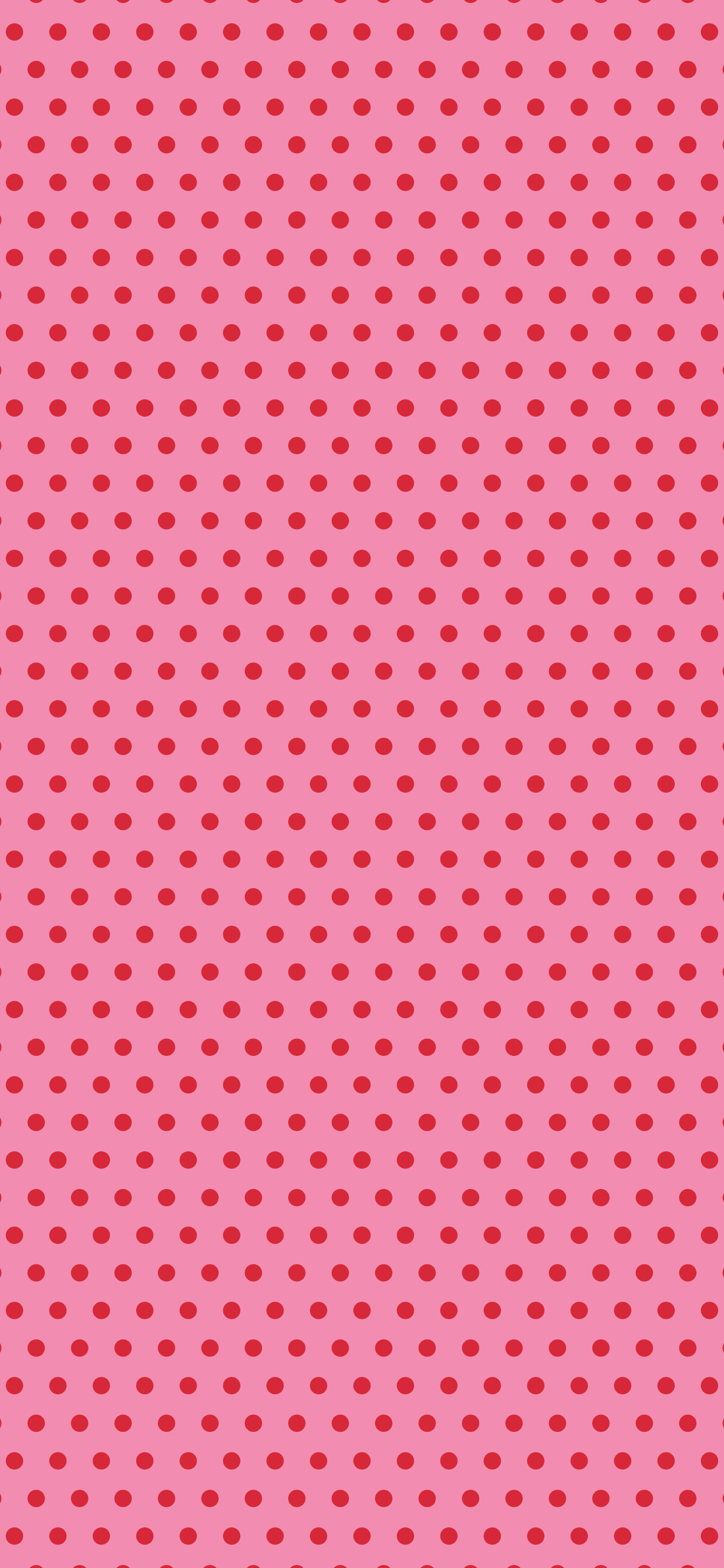 Pink and Red Mini Polka Dot wallpaper for iPhone and Android