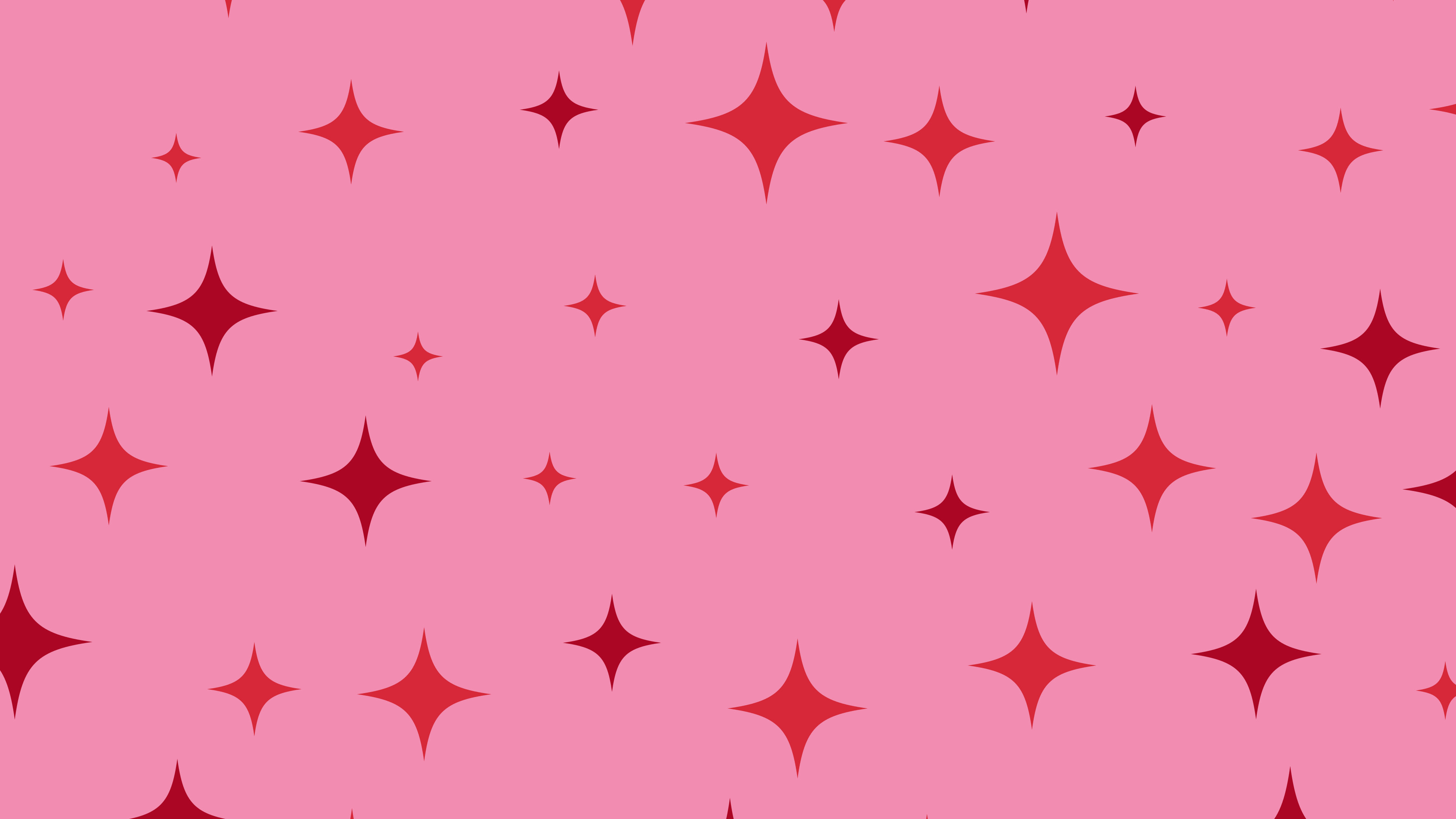 Pink and Red Sparkle Pattern desktop wallpaper in 4K