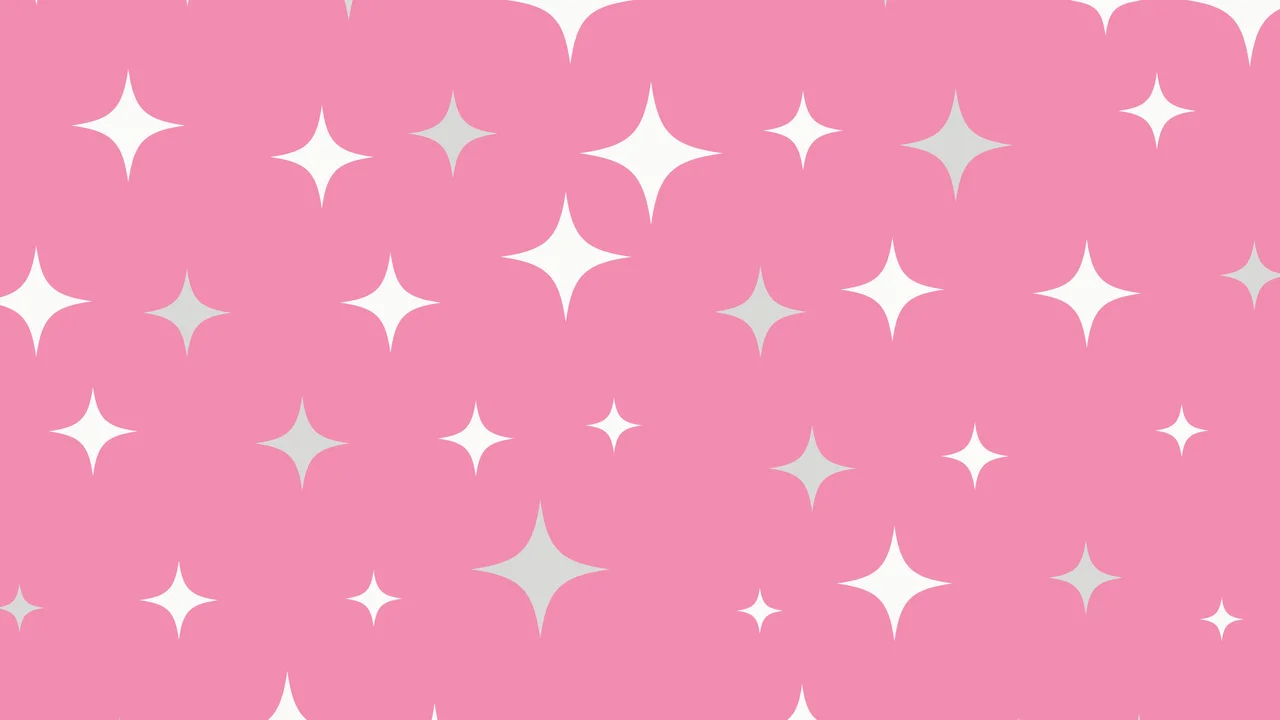 Pink and White Sparkle Pattern desktop wallpaper in 4K