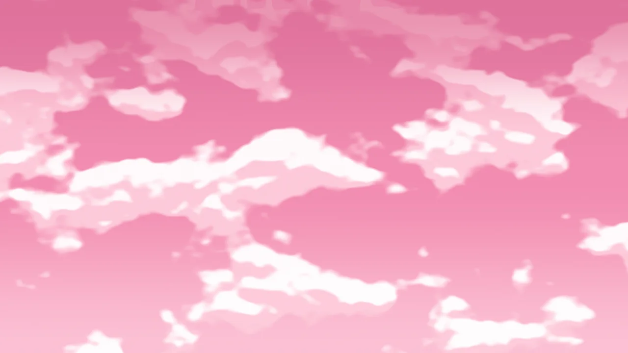Pink Cloudy Sky desktop wallpaper in 4K