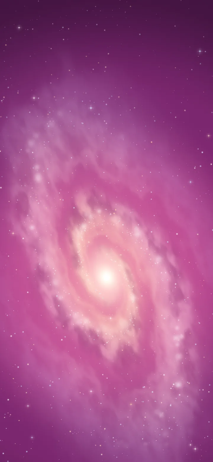 Pink Dreamy Galaxy wallpaper for iPhone and Android