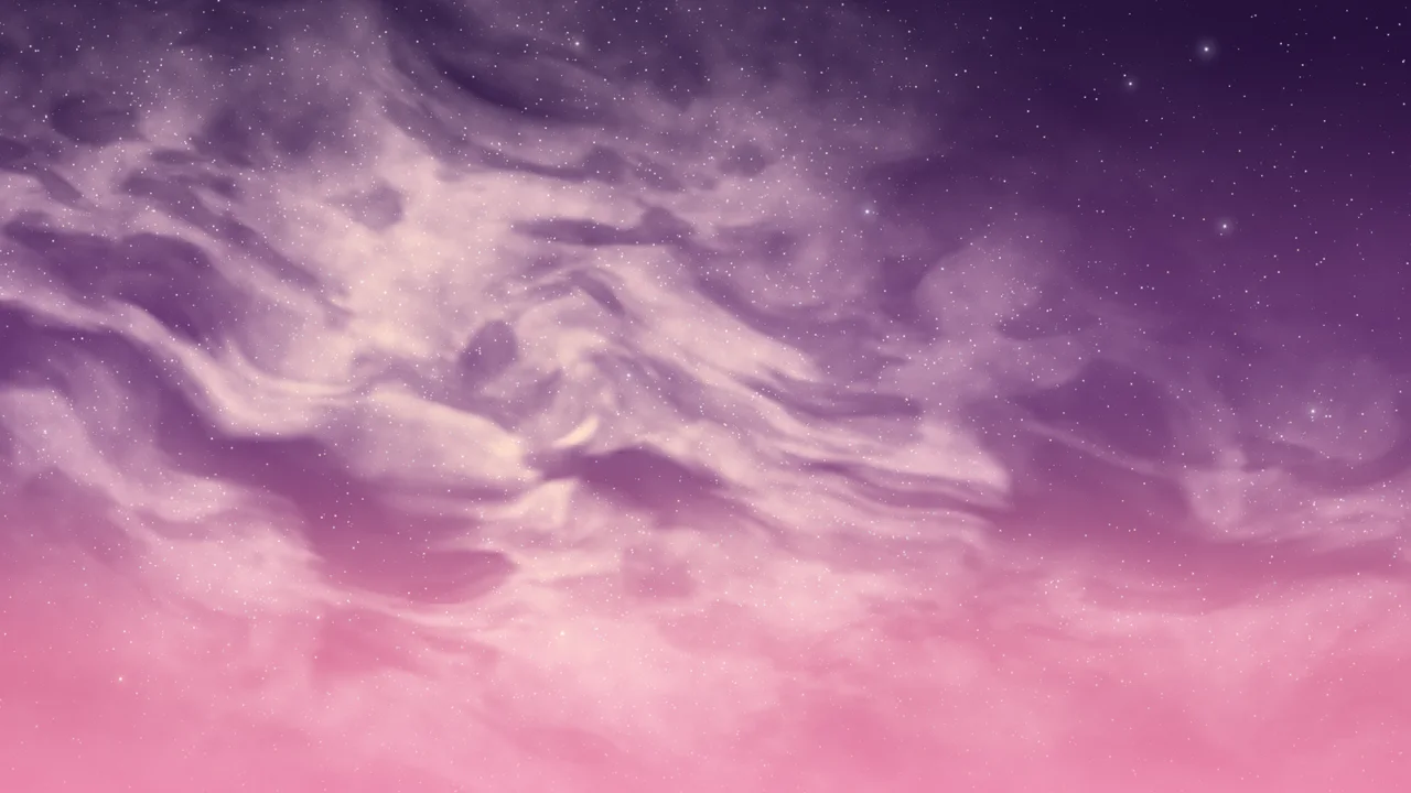 Pink Galaxy Core desktop wallpaper in 4K