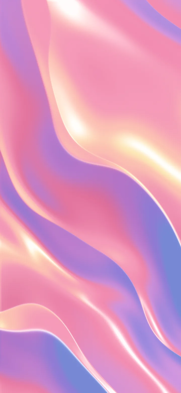 Pink Holographic Foil Folds wallpaper for iPhone and Android
