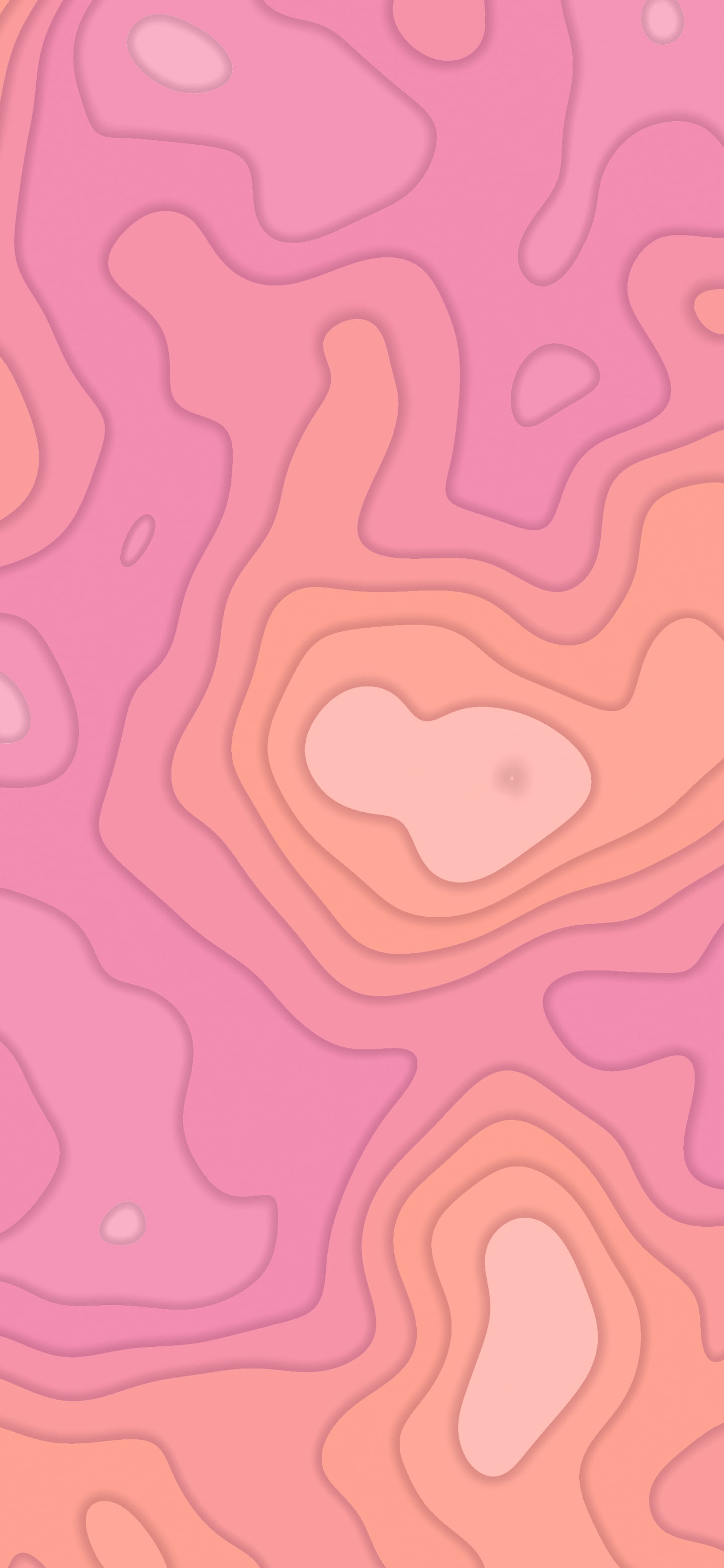 Pink Layered Topographic wallpaper for iPhone and Android