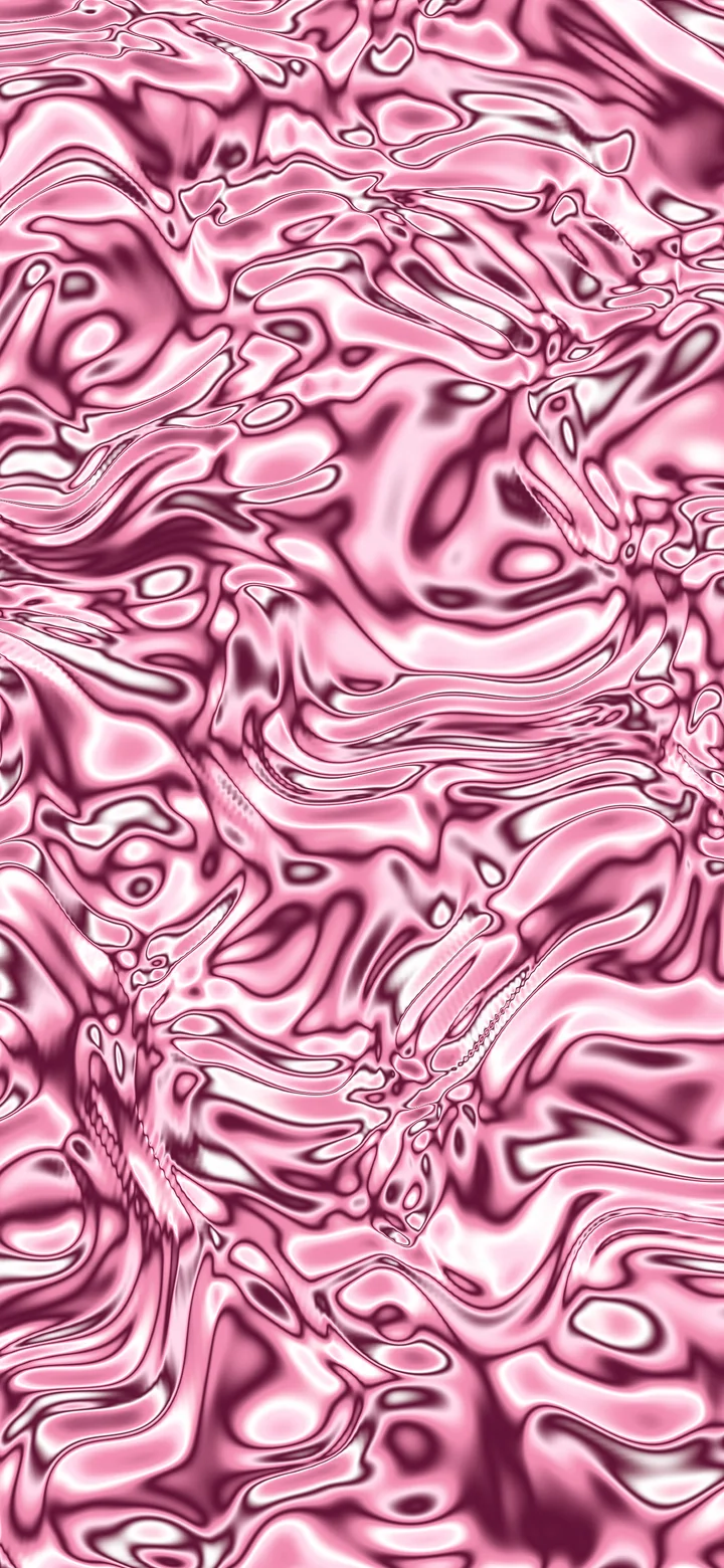 Pink Liquid Chrome wallpaper for iPhone and Android