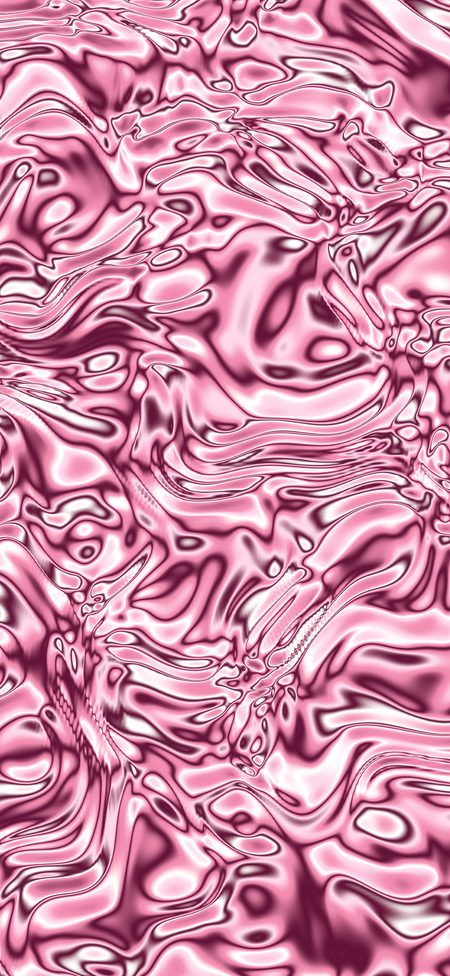 Pink Liquid Chrome wallpaper for iPhone and Android