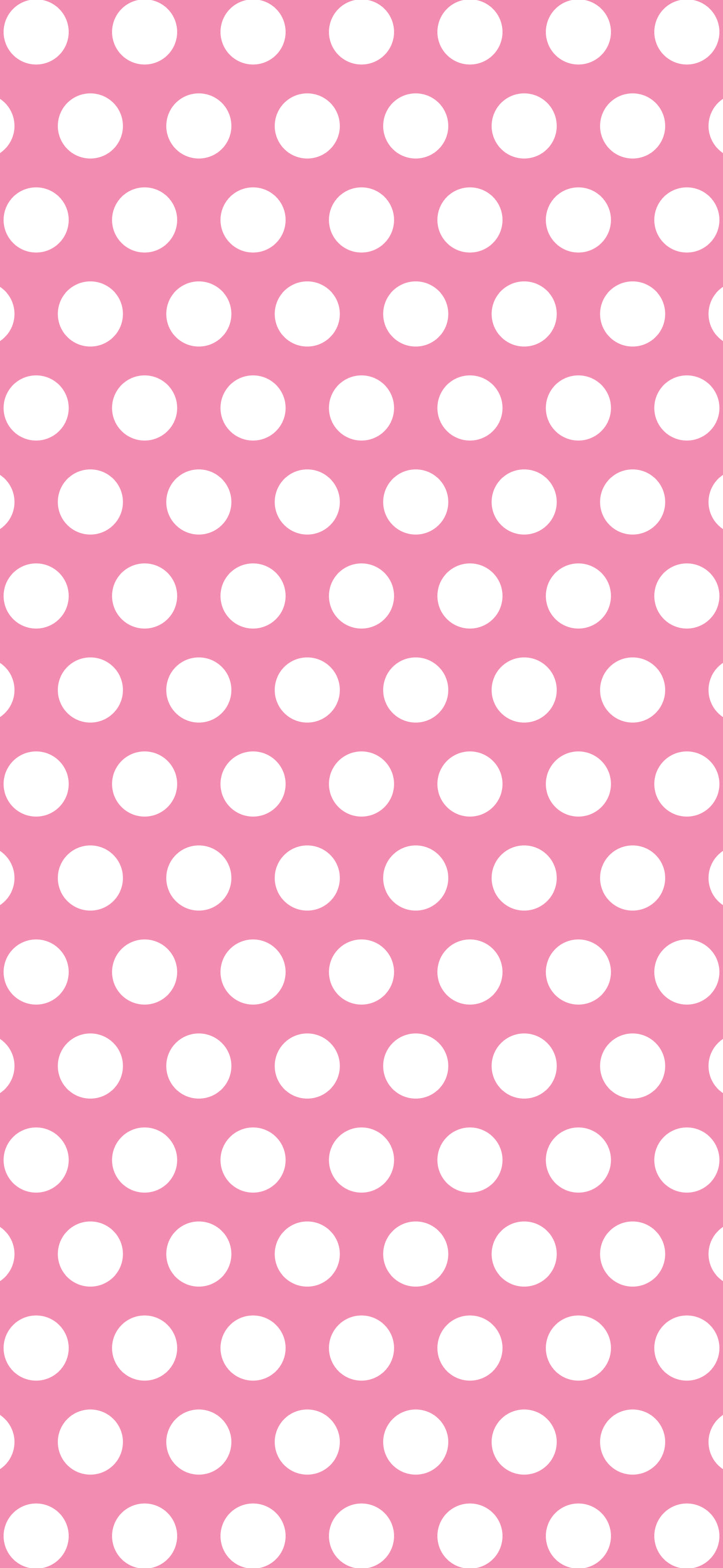 Pink Polka Dot wallpaper for iPhone and Android