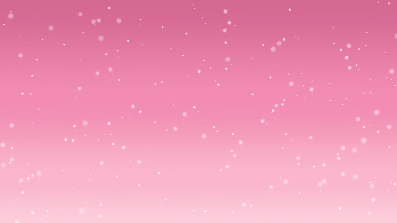 Pink Snowfall desktop wallpaper in 4K