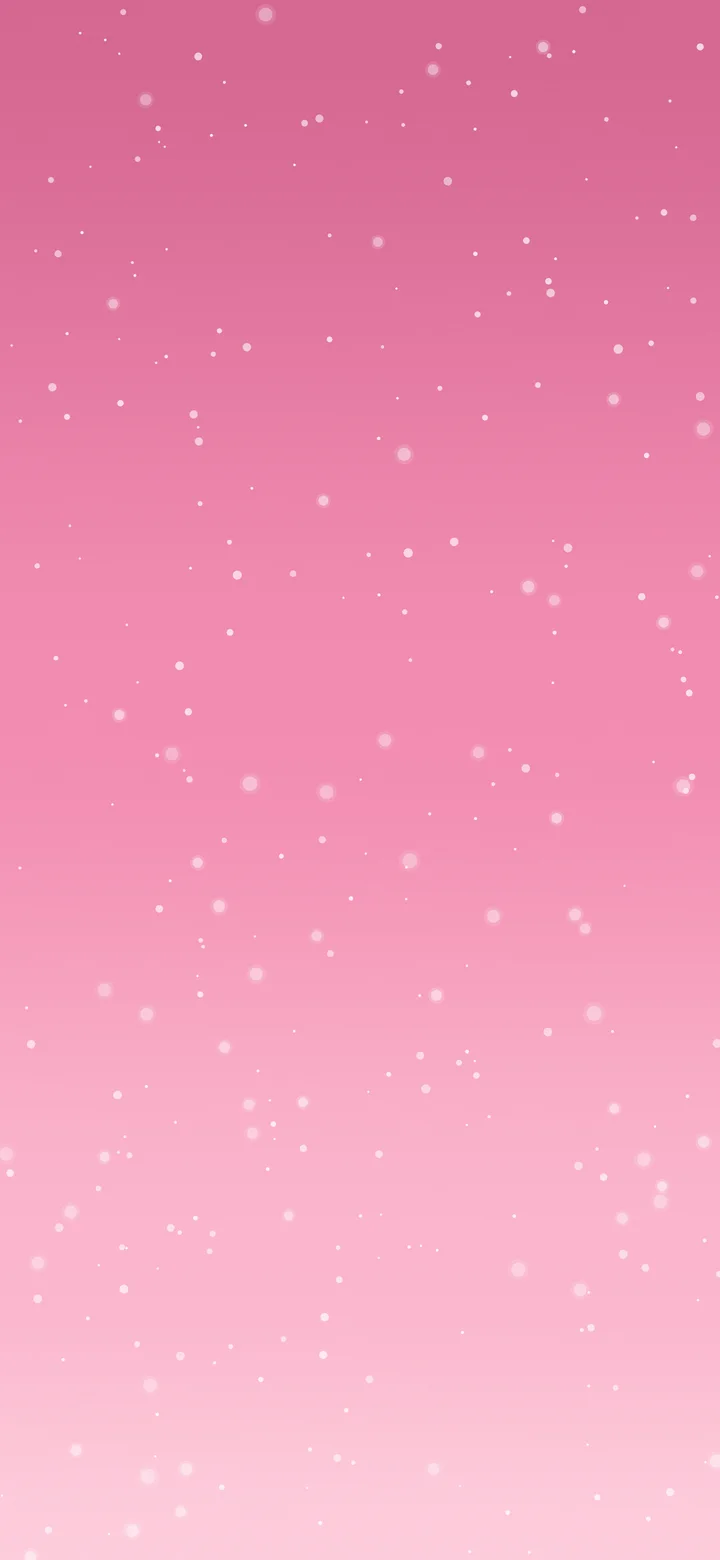 Pink Snowfall wallpaper for iPhone and Android