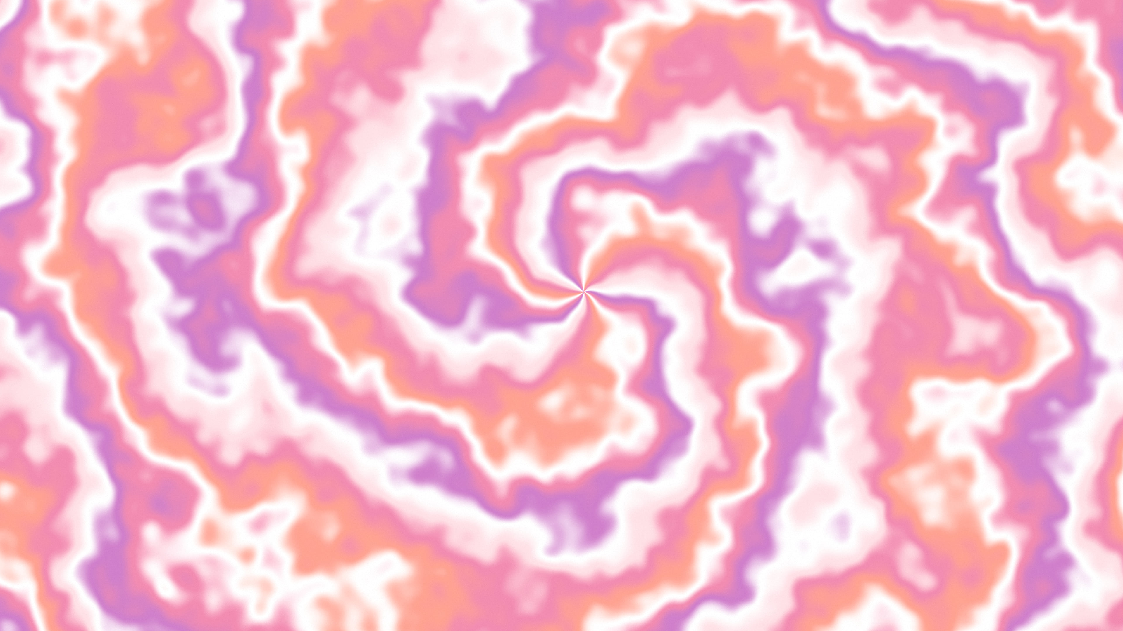 Pink Spiral Tie Dye desktop wallpaper in 4K
