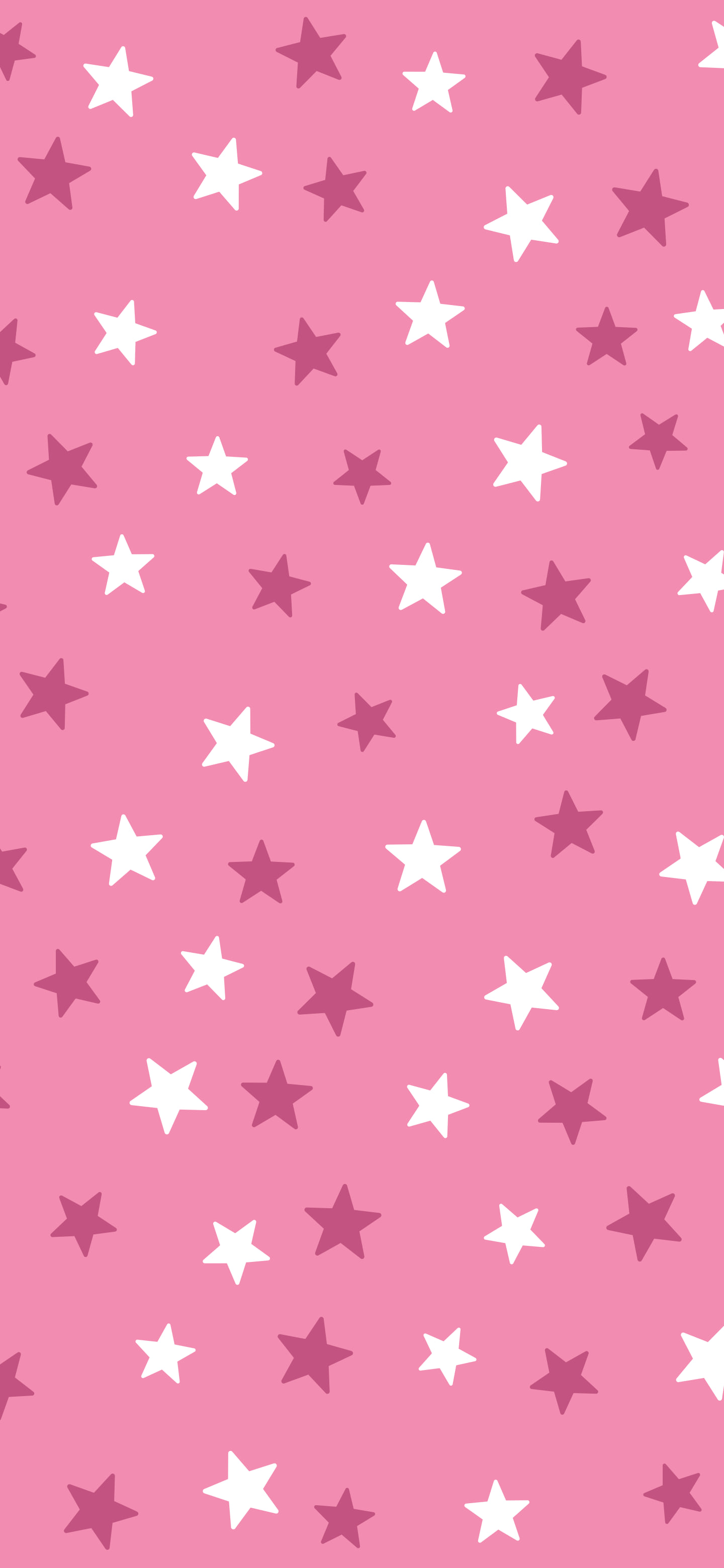 Pink Star Pattern wallpaper for iPhone and Android