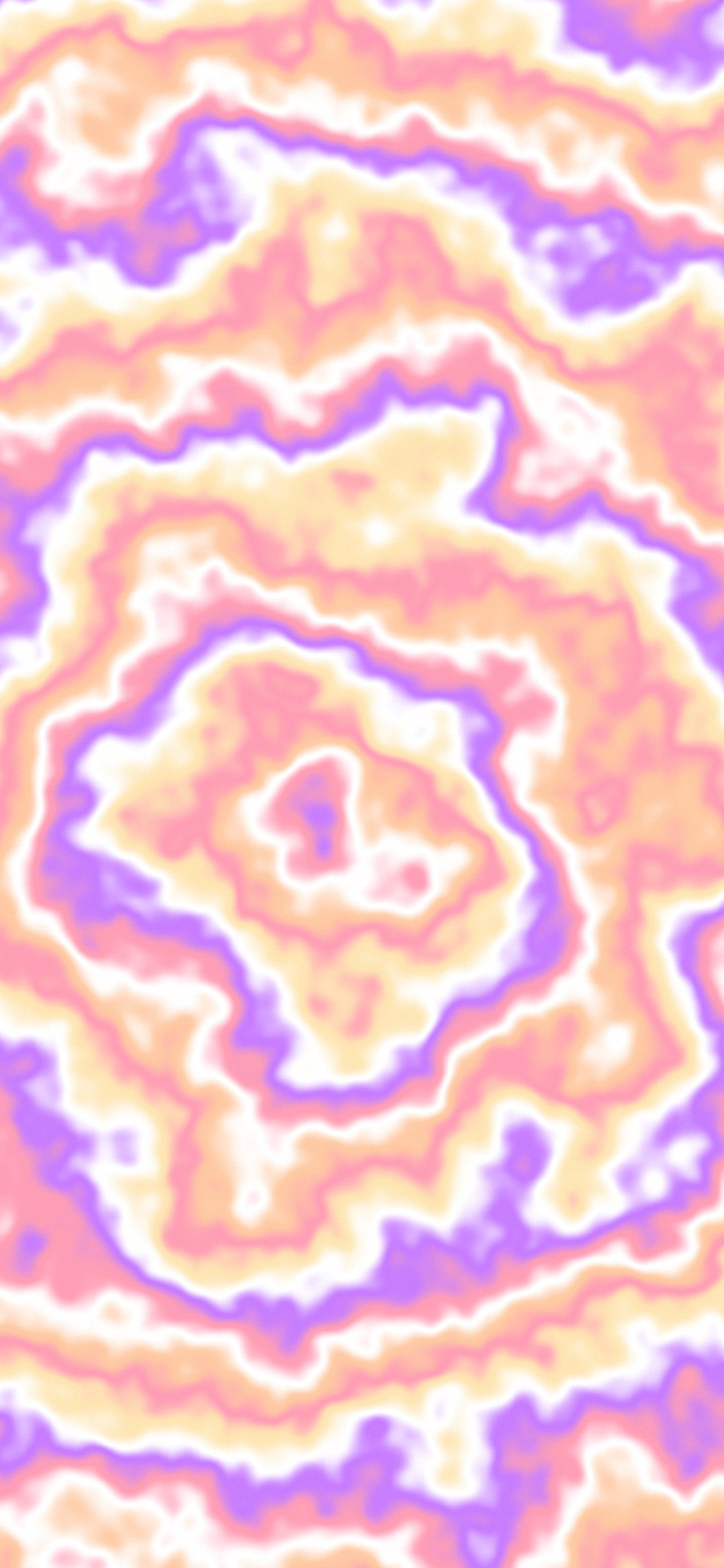 Pink Sunset Bullseye Tie Dye wallpaper for iPhone and Android