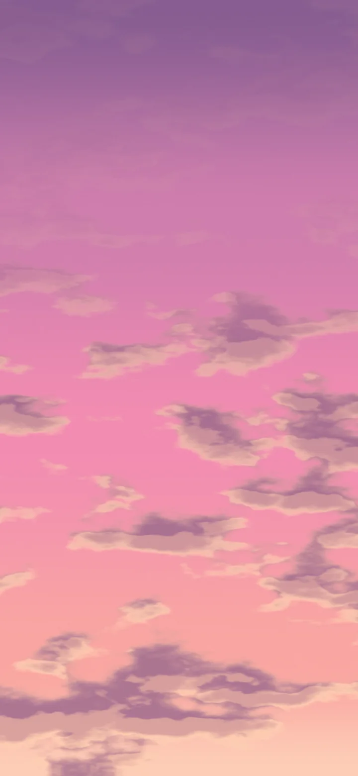 Pink Sunset Clouds wallpaper for iPhone and Android
