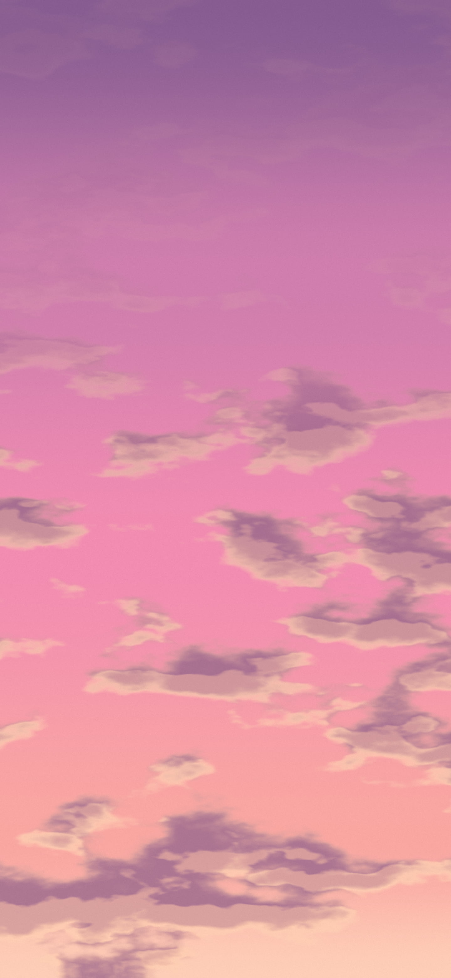 Pink Sunset Clouds wallpaper for iPhone and Android