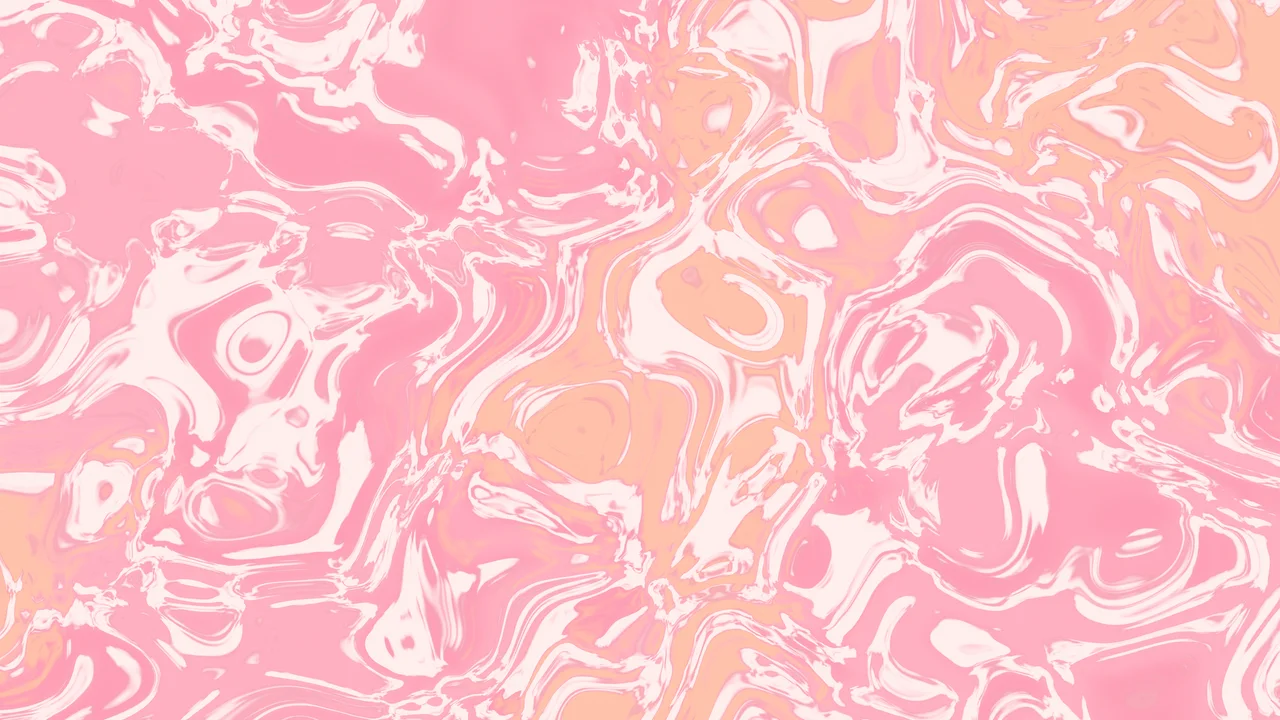 Pink Sunset Liquid Marble desktop wallpaper in 4K