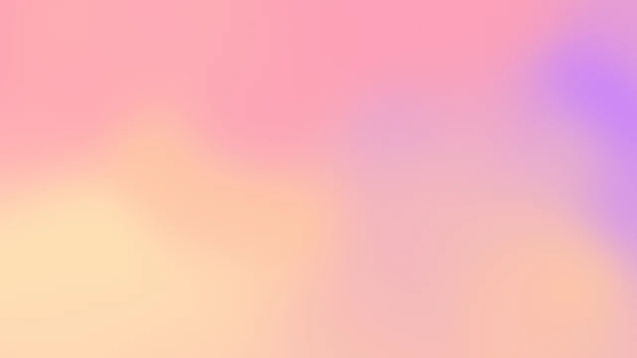 Pink Sunset Mesh Gradient desktop wallpaper in 4K