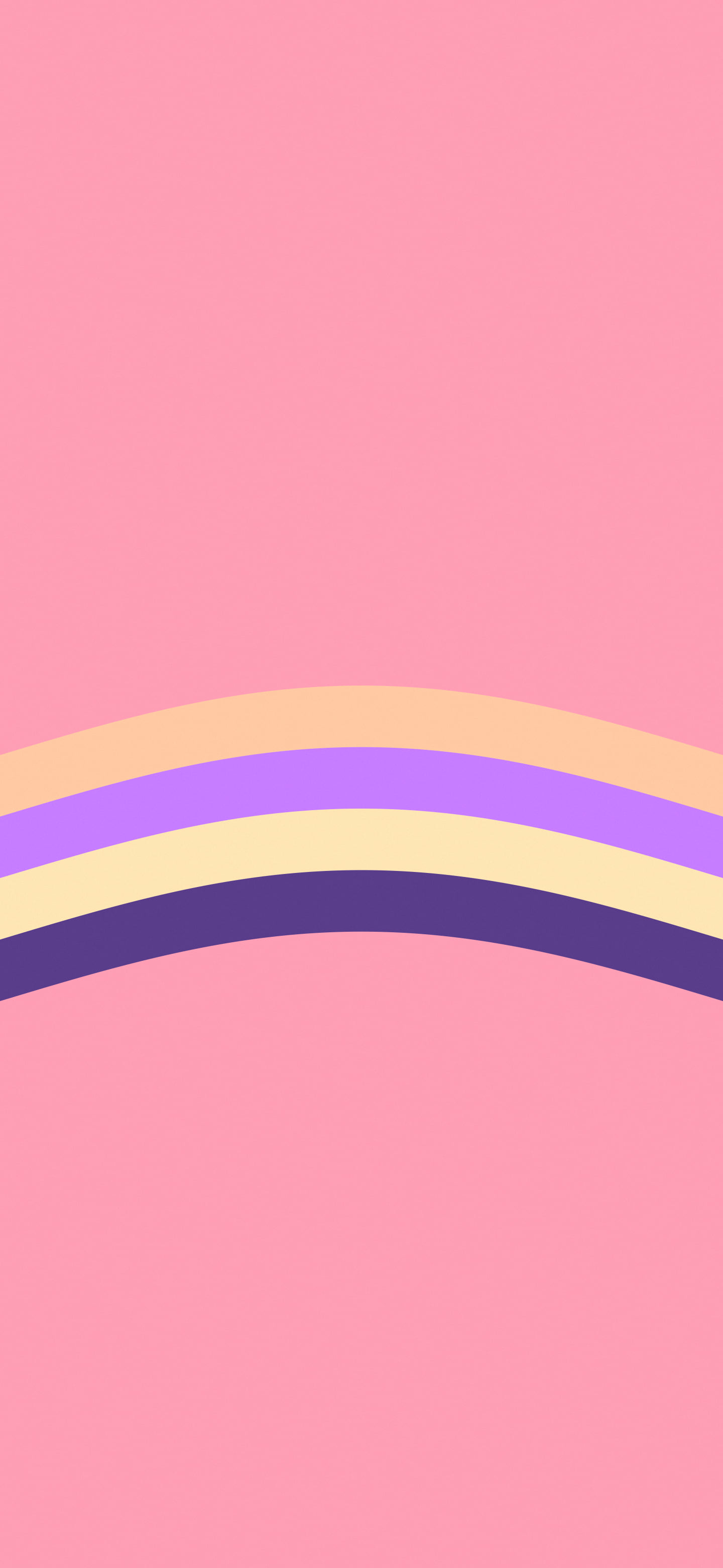 Pink Sunset Retro Stripe wallpaper for iPhone and Android
