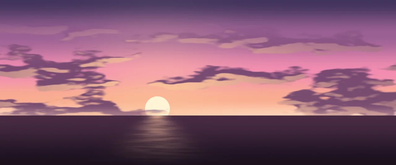 Pink Sunset Sky ultrawide wallpaper, 3440 × 1440