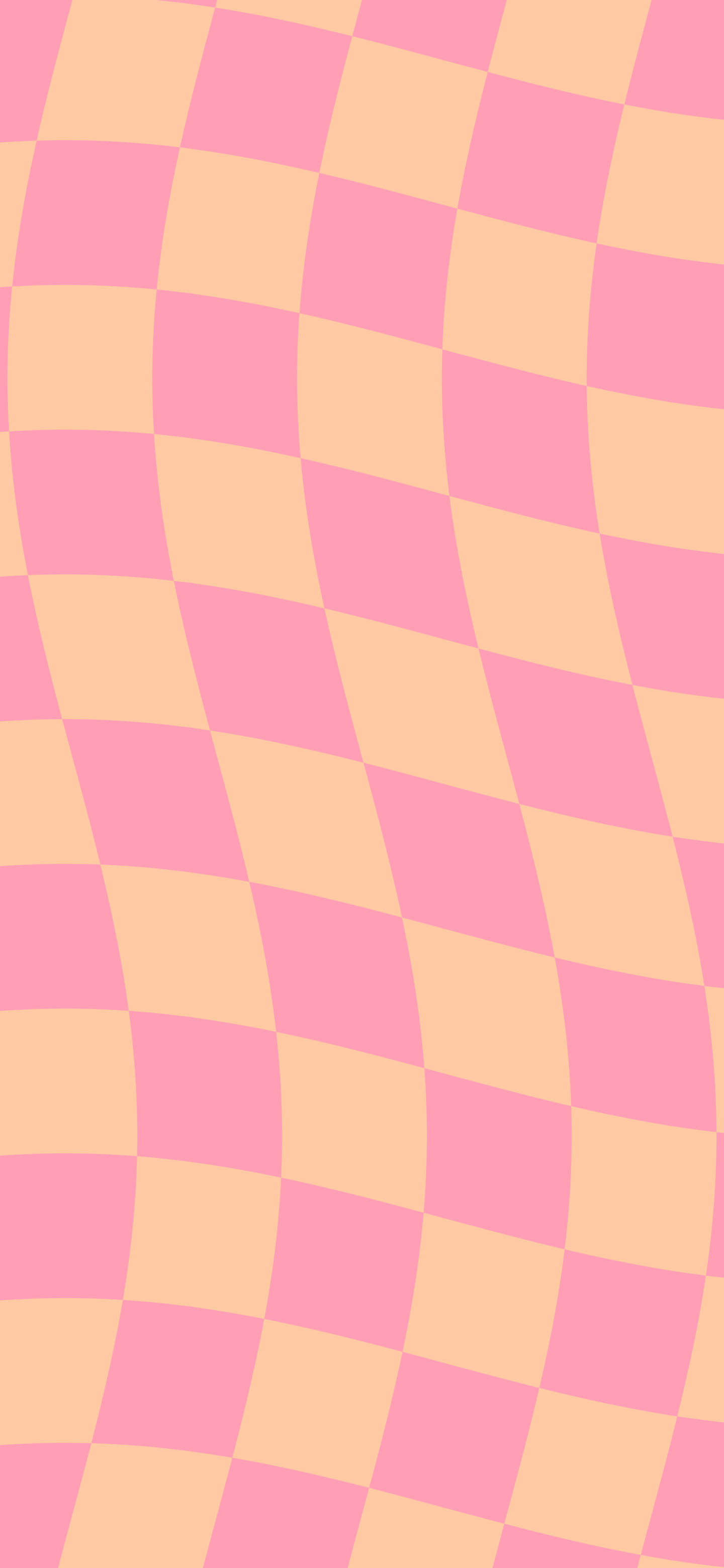 Pink Sunset Wavy Checkered wallpaper for iPhone and Android