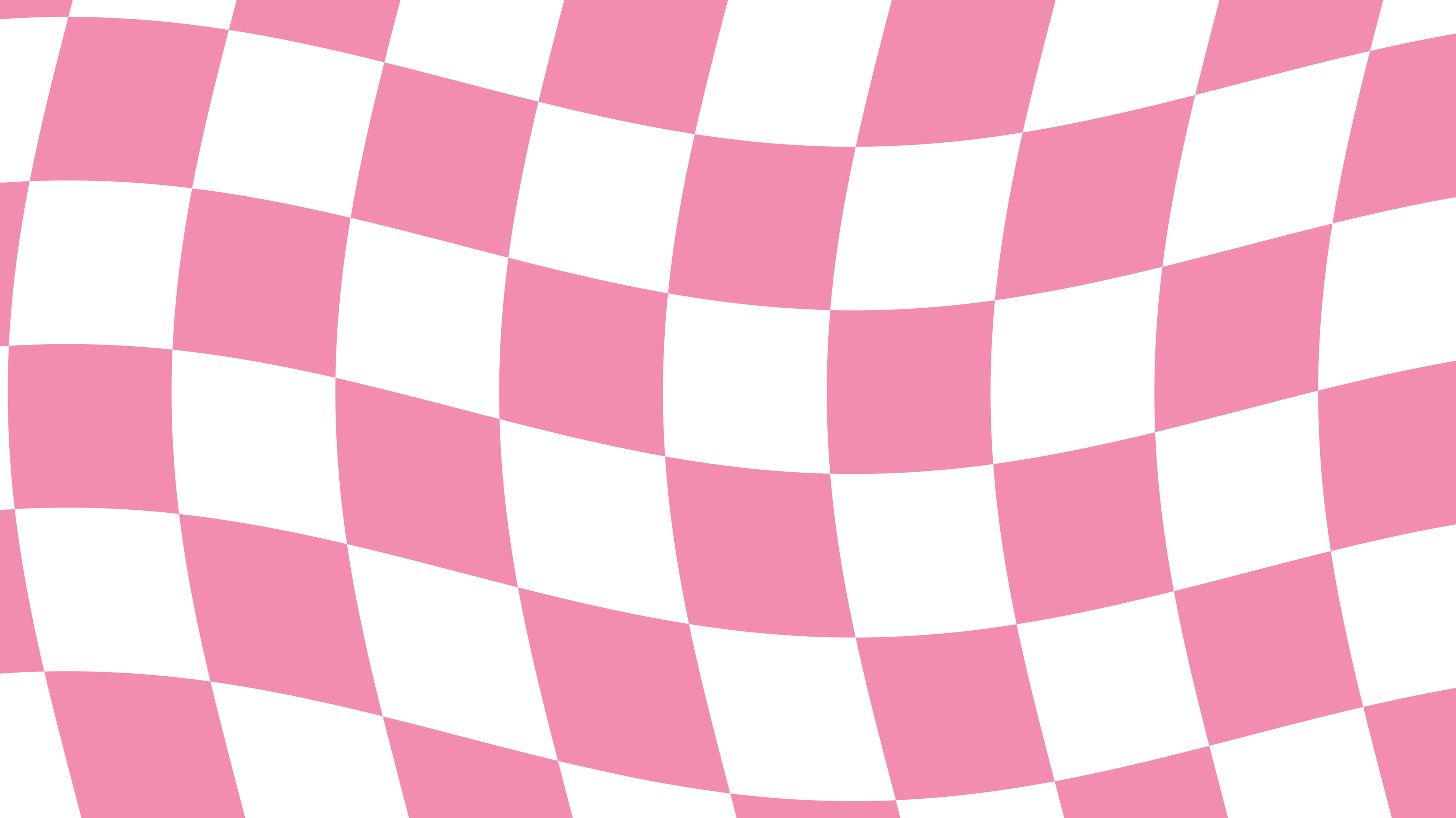 Pink Wavy Checkered desktop wallpaper in 4K