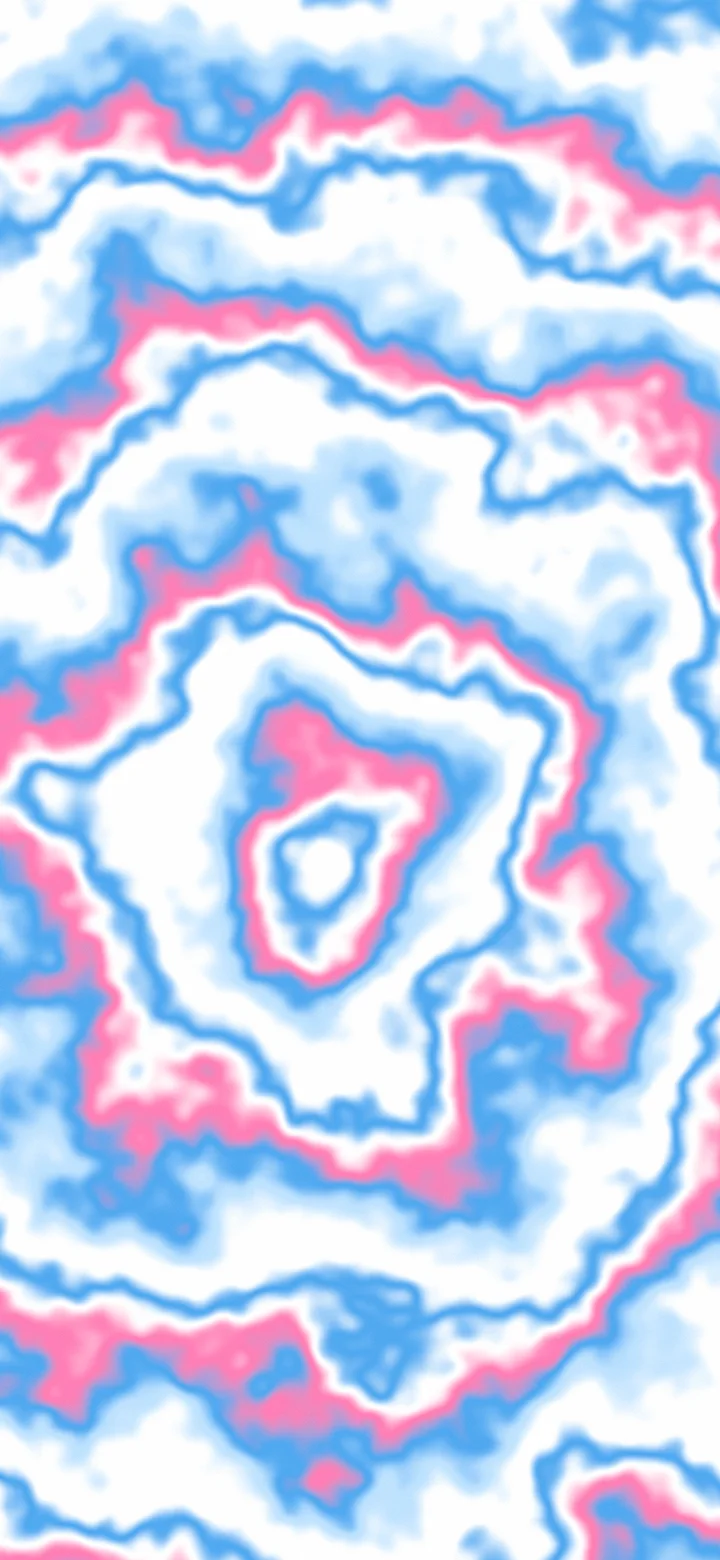 Preppy Blue and Pink Bullseye Tie Dye wallpaper for iPhone and Android